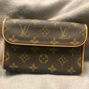 Louis Vuitton Florentine Waist Bag Monogram Canvas(No Strap)